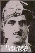 Hari Singh 1925-1947 Last Dogra ruler