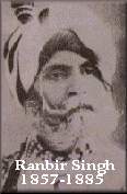 Ranbir Singh 1857-1885